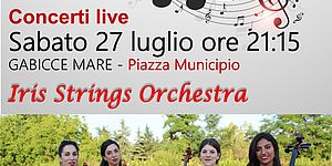 locandina 27 luglio Iris Strings Orchestra